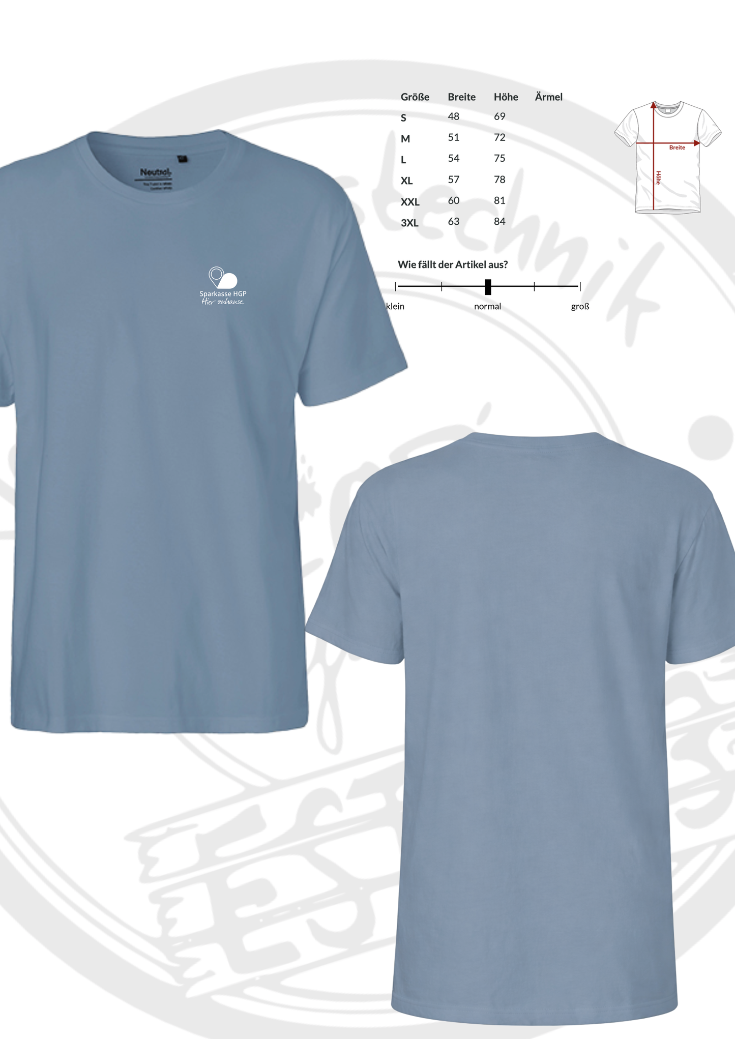 Sparkassen Shirt "Hier zuhause"