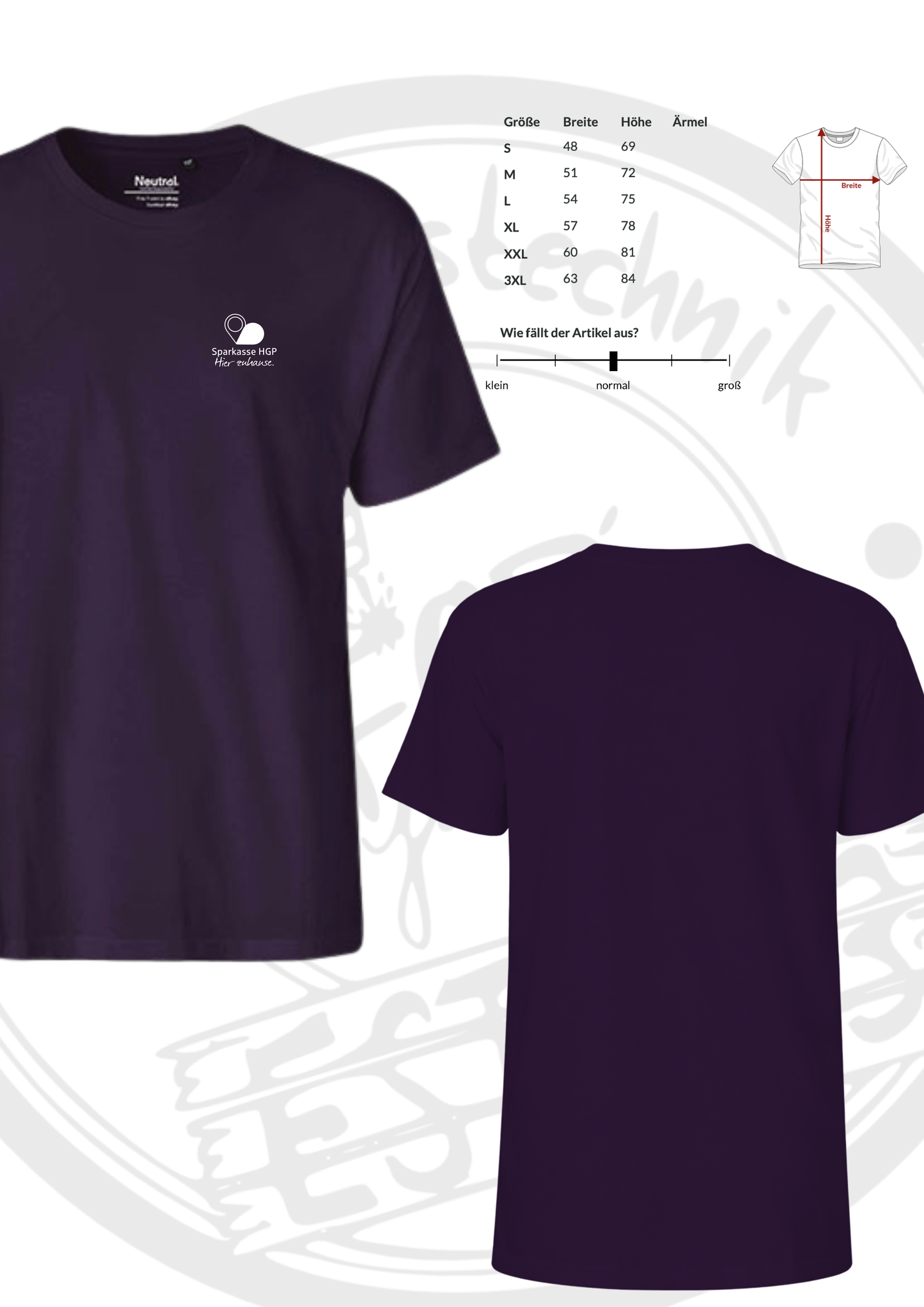Sparkassen Shirt "Hier zuhause"