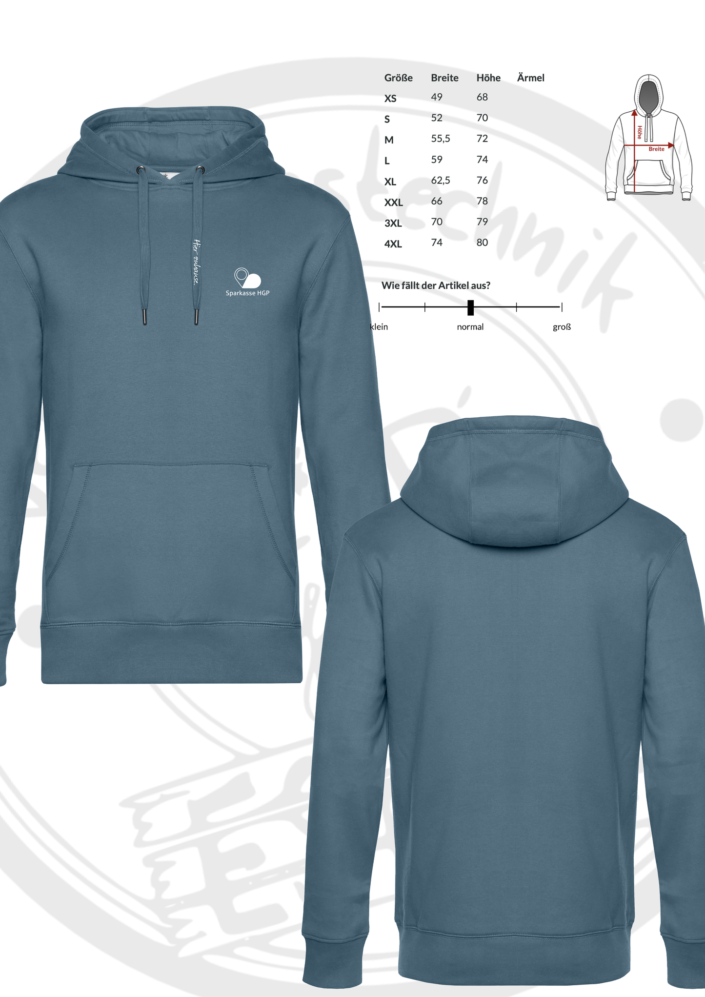 Sparkassen Hoodie "Hier zuhause"