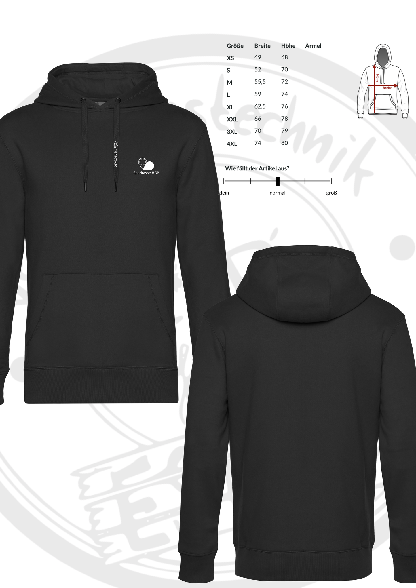 Sparkassen Hoodie "Hier zuhause"