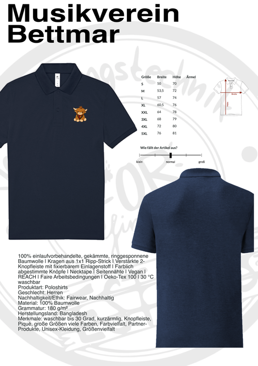 Poloshirt Musikverein Bettmar