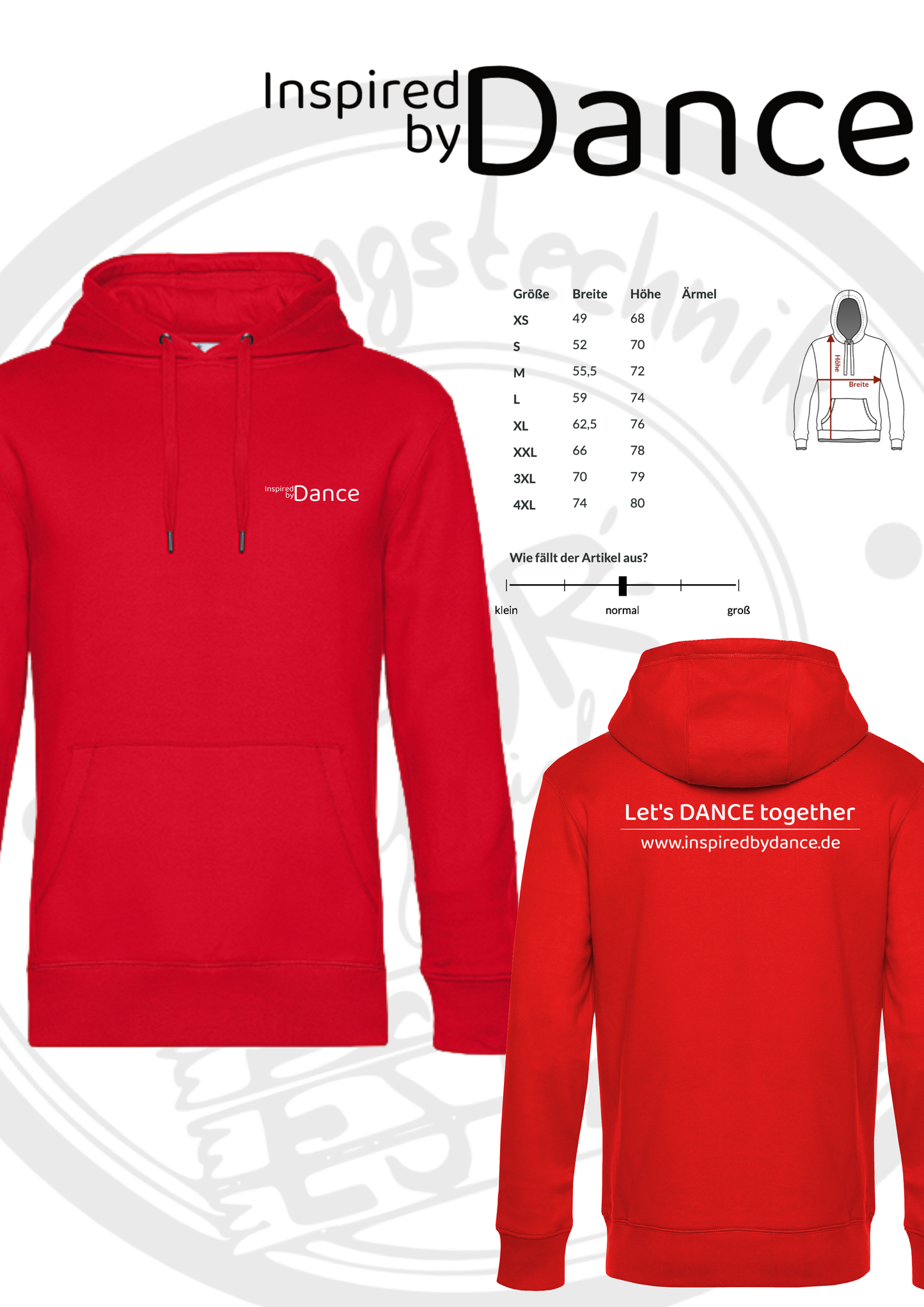 Hoodie Inspired by Dance