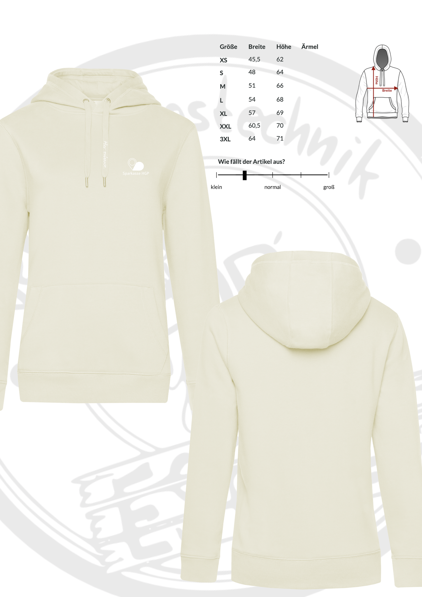 Sparkassen Hoodie "Hier zuhause"