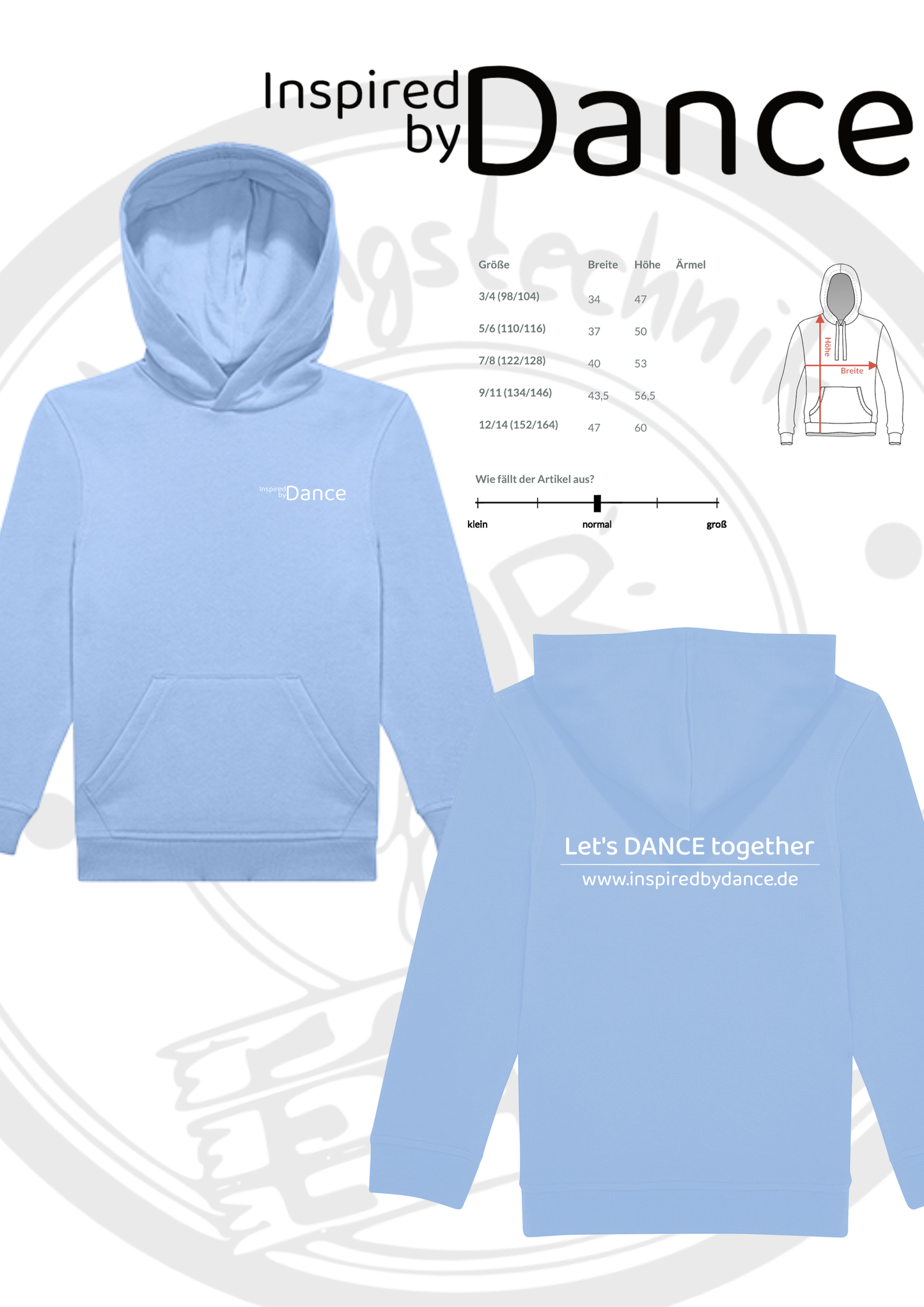 Hoodie Inspired by Dance KIDS