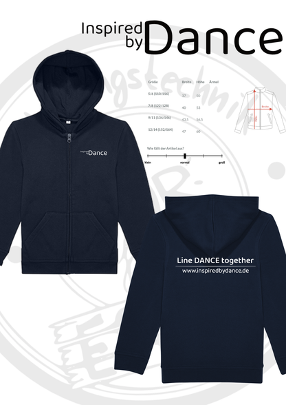 ZipHoodie Inspired by Dance KIDS