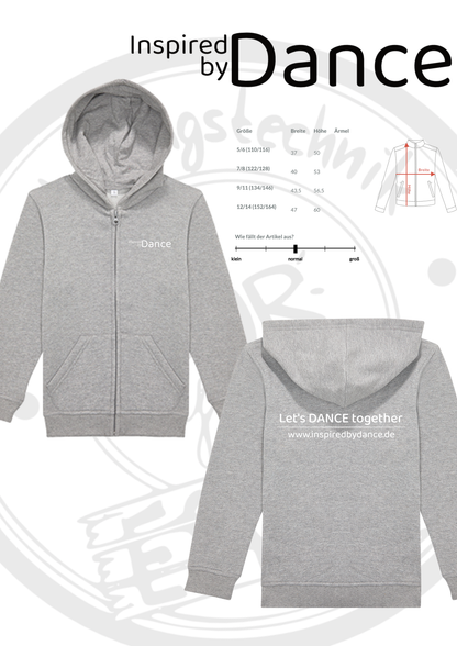 ZipHoodie Inspired by Dance KIDS