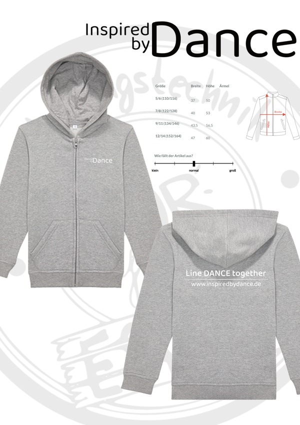 ZipHoodie Inspired by Dance KIDS