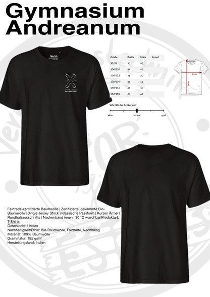 T Shirt Gymnasium Andreanum (Kindergrößen)
