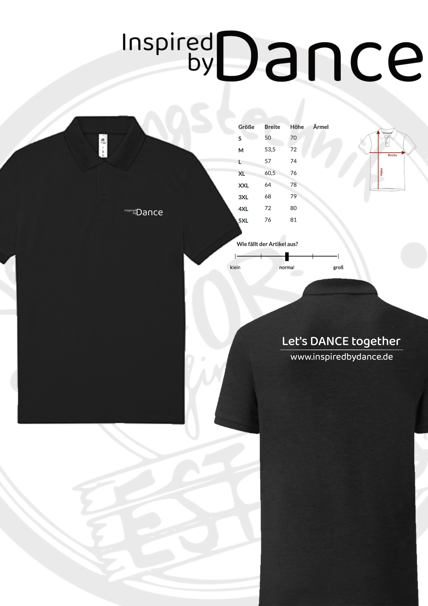 Poloshirt Inspired by Dance