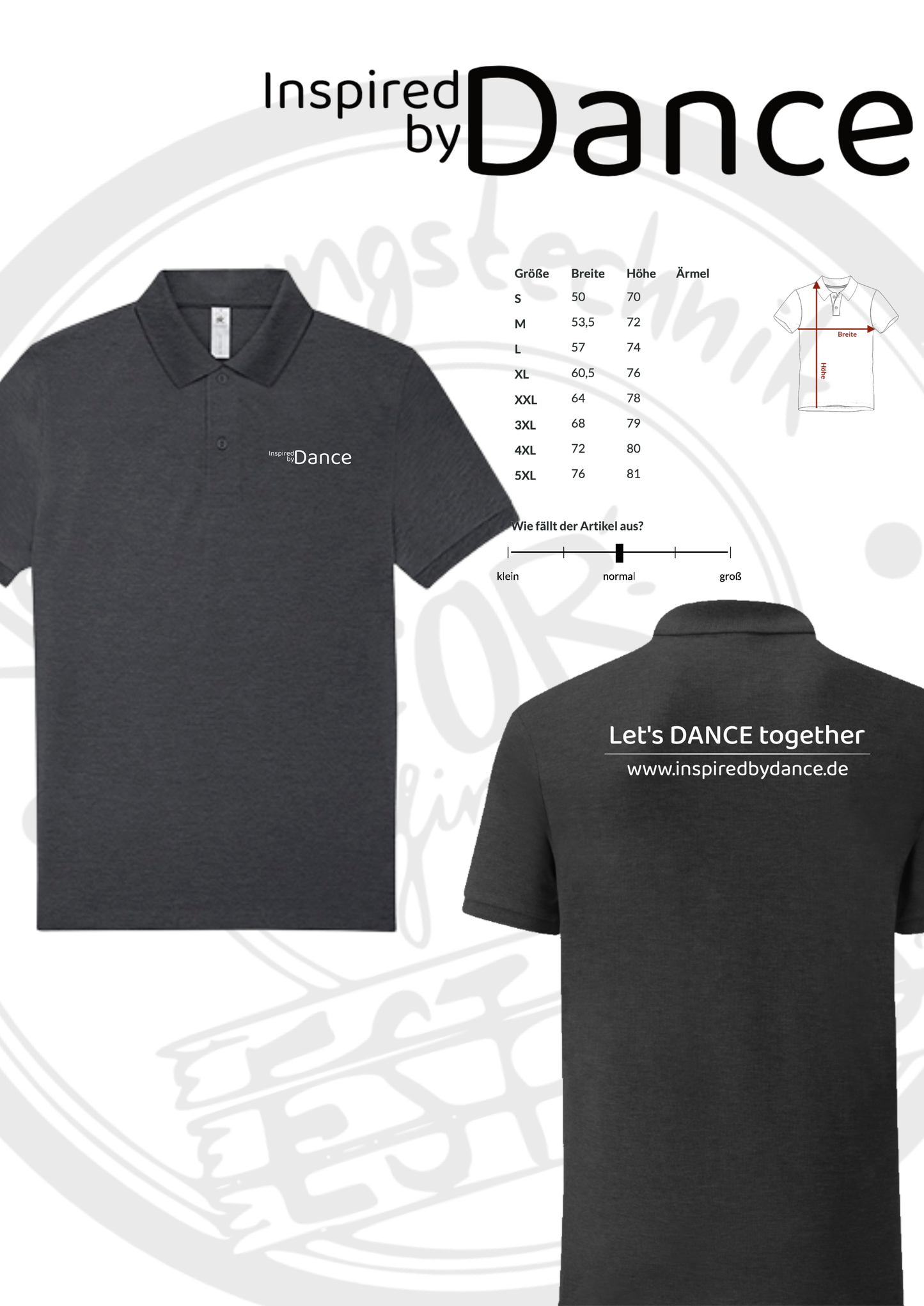 Poloshirt Inspired by Dance