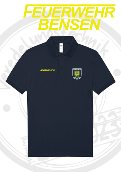 Poloshirt Feuerwehr Bensen