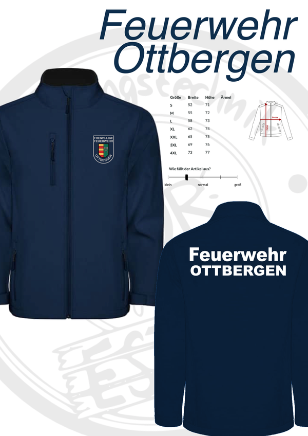 Softshelljacke Feuerwehr Ottbergen