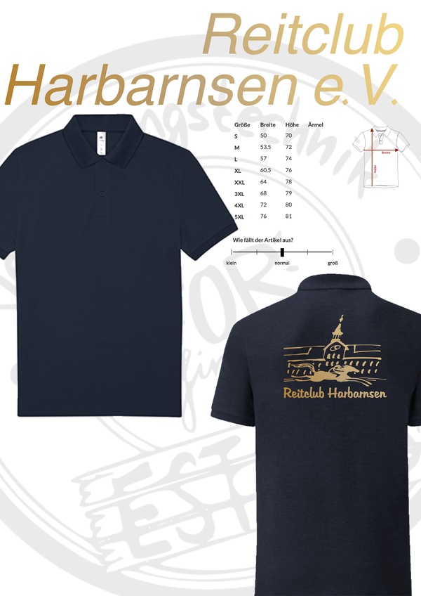 Poloshirt Reitclub Harbarnsen