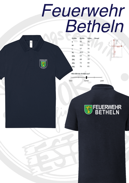 Poloshirt Feuerwehr Betheln