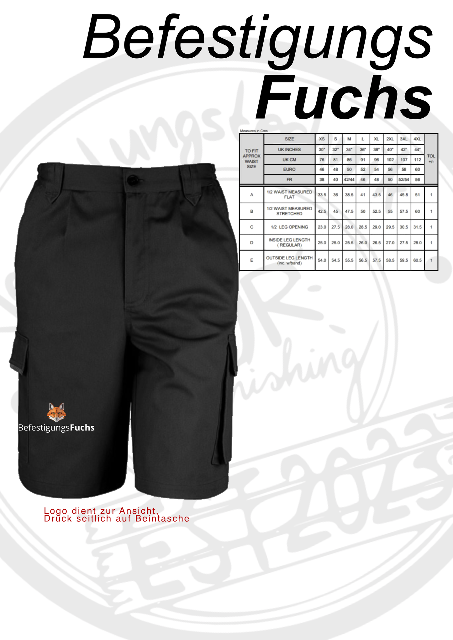 Worker Shorts BefestigungsFuchs