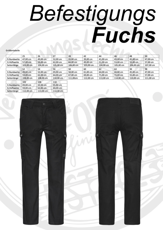 Workwear Hose lang BefestigungsFuchs