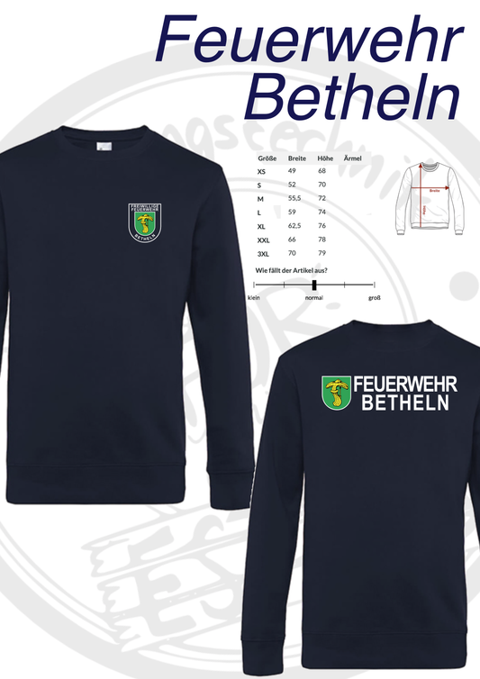 Sweatshirt Feuerwehr Betheln