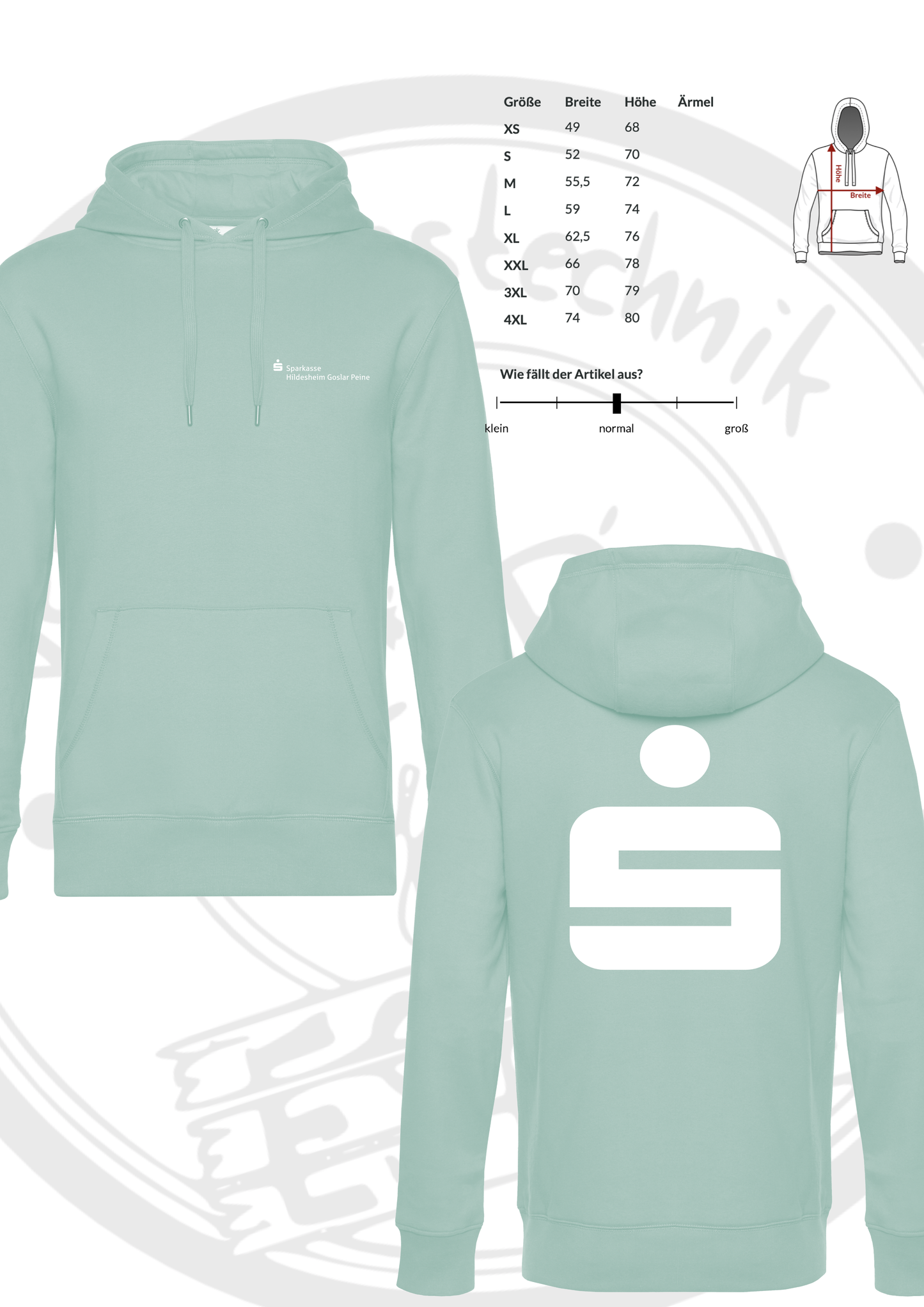 Sparkassen Hoodie Herren