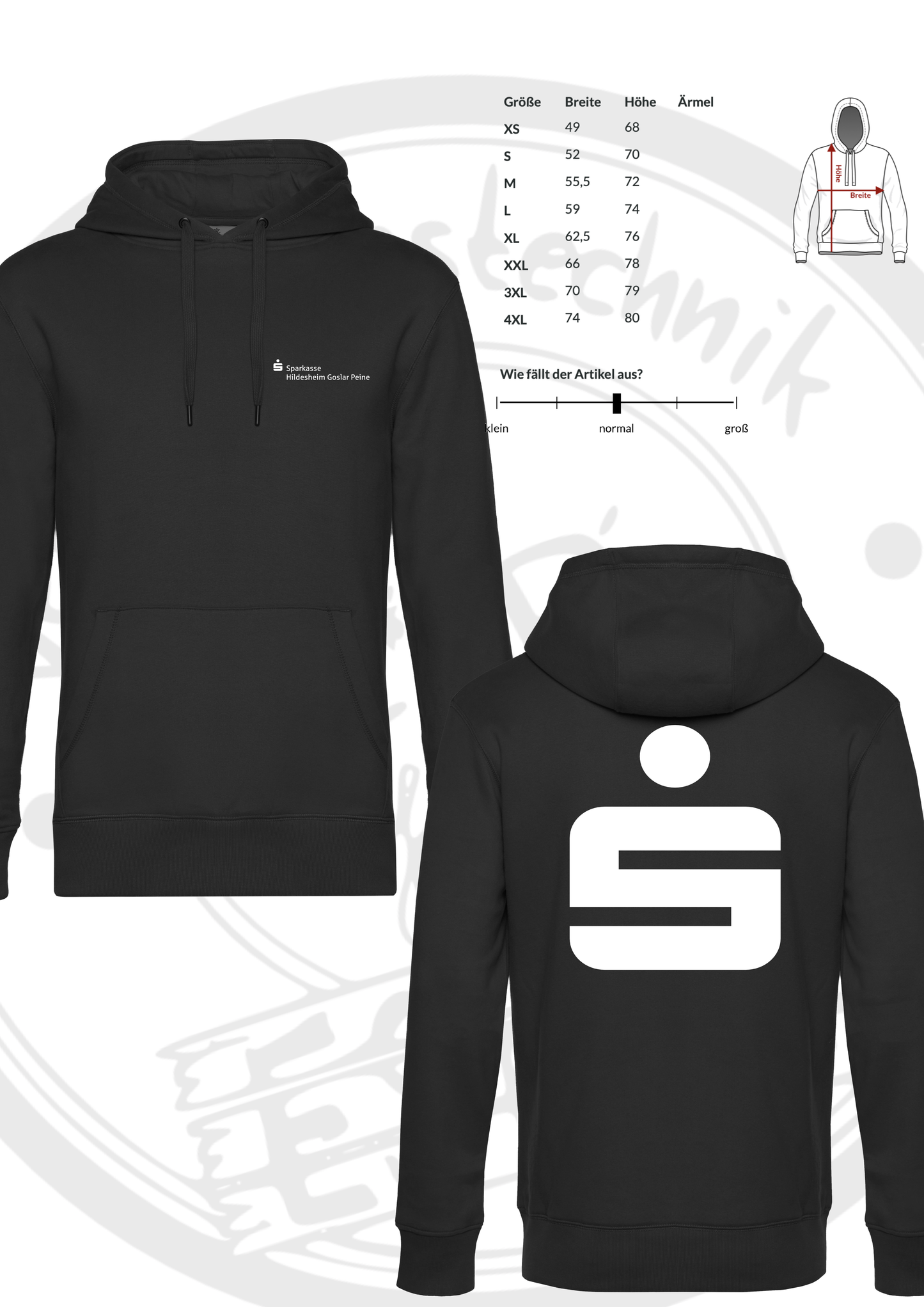 Sparkassen Hoodie Herren