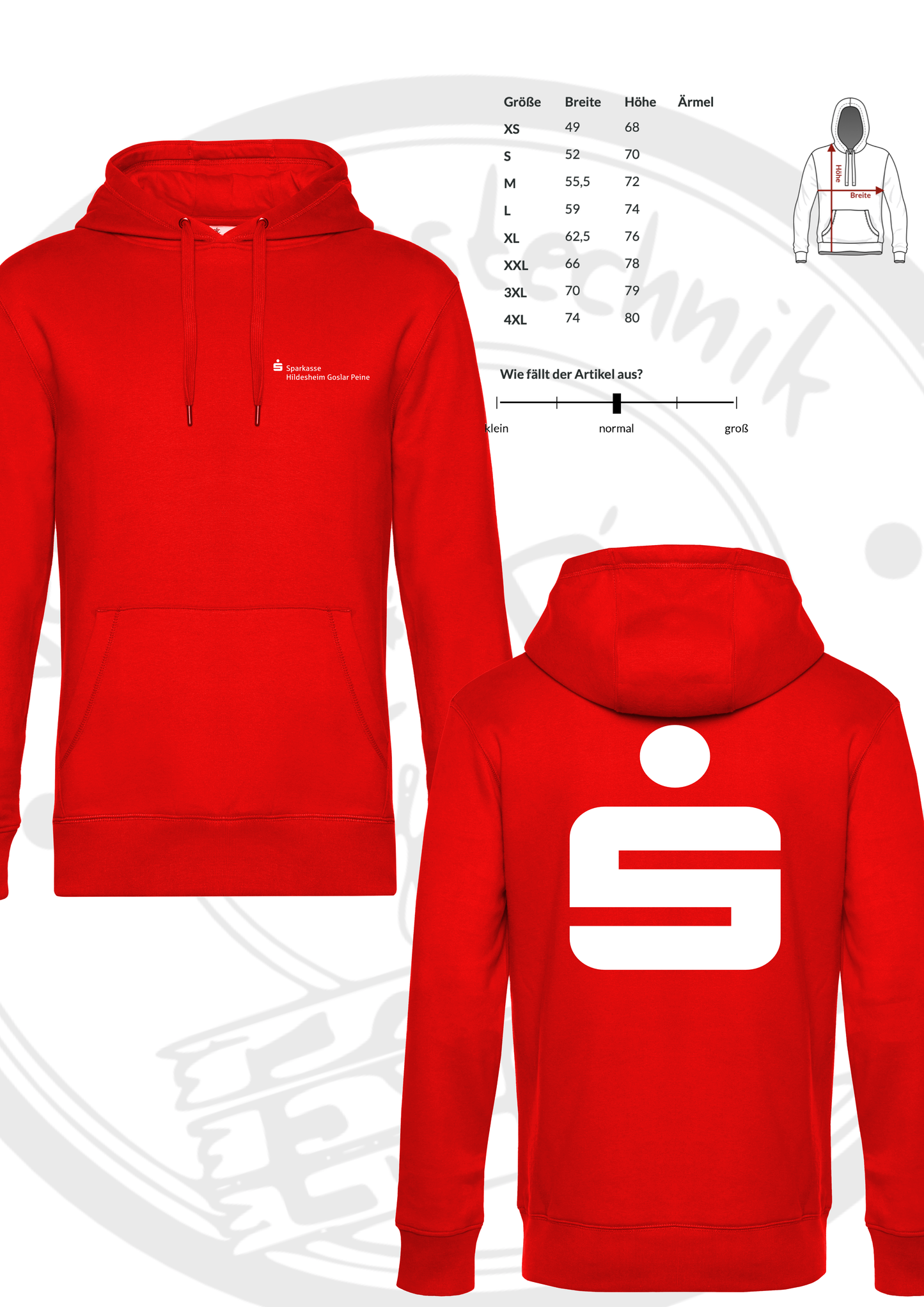 Sparkassen Hoodie Herren