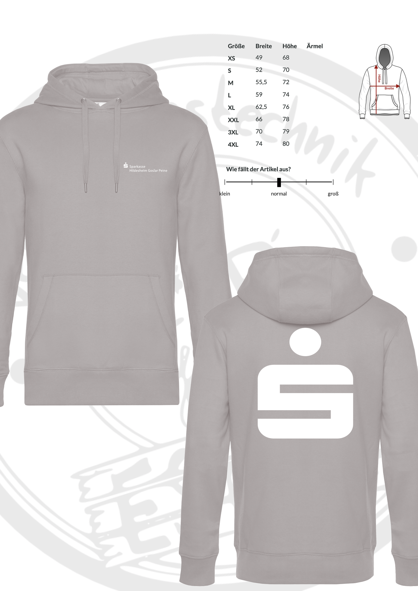 Sparkassen Hoodie Herren