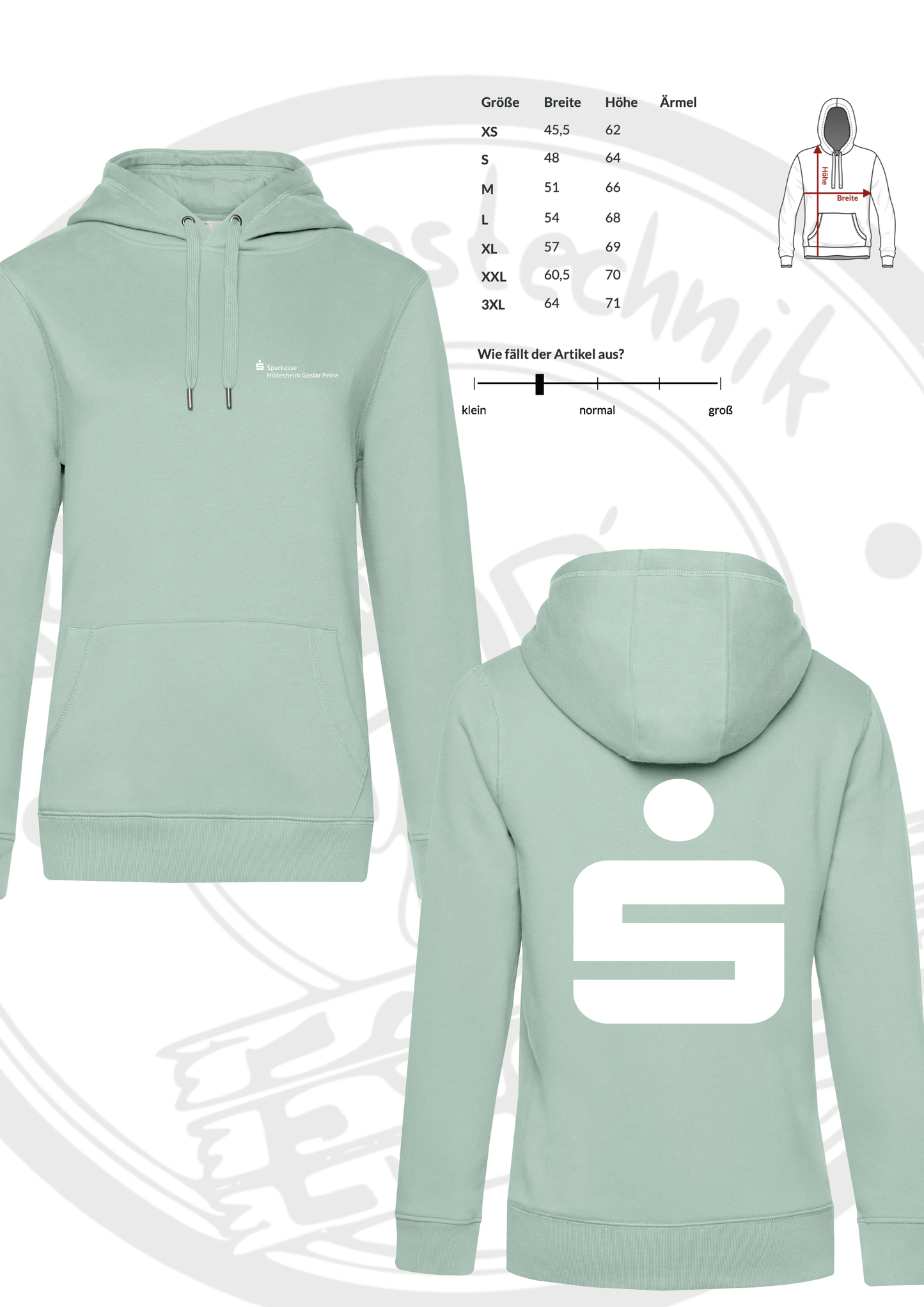 Sparkassen Hoodie Damen