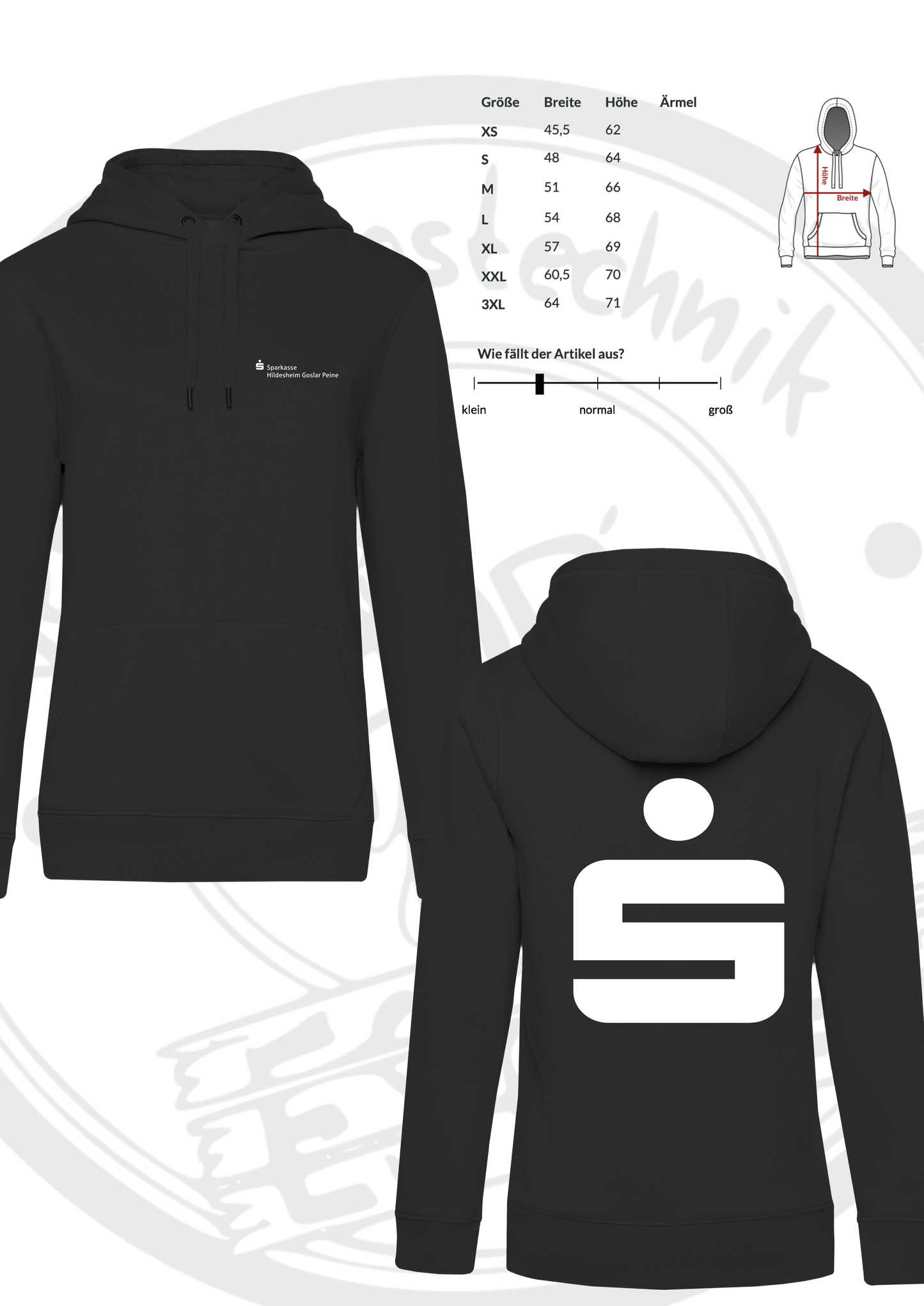 Sparkassen Hoodie Damen