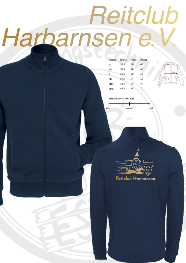 Sweatjacke Reitclub Harbarnsen
