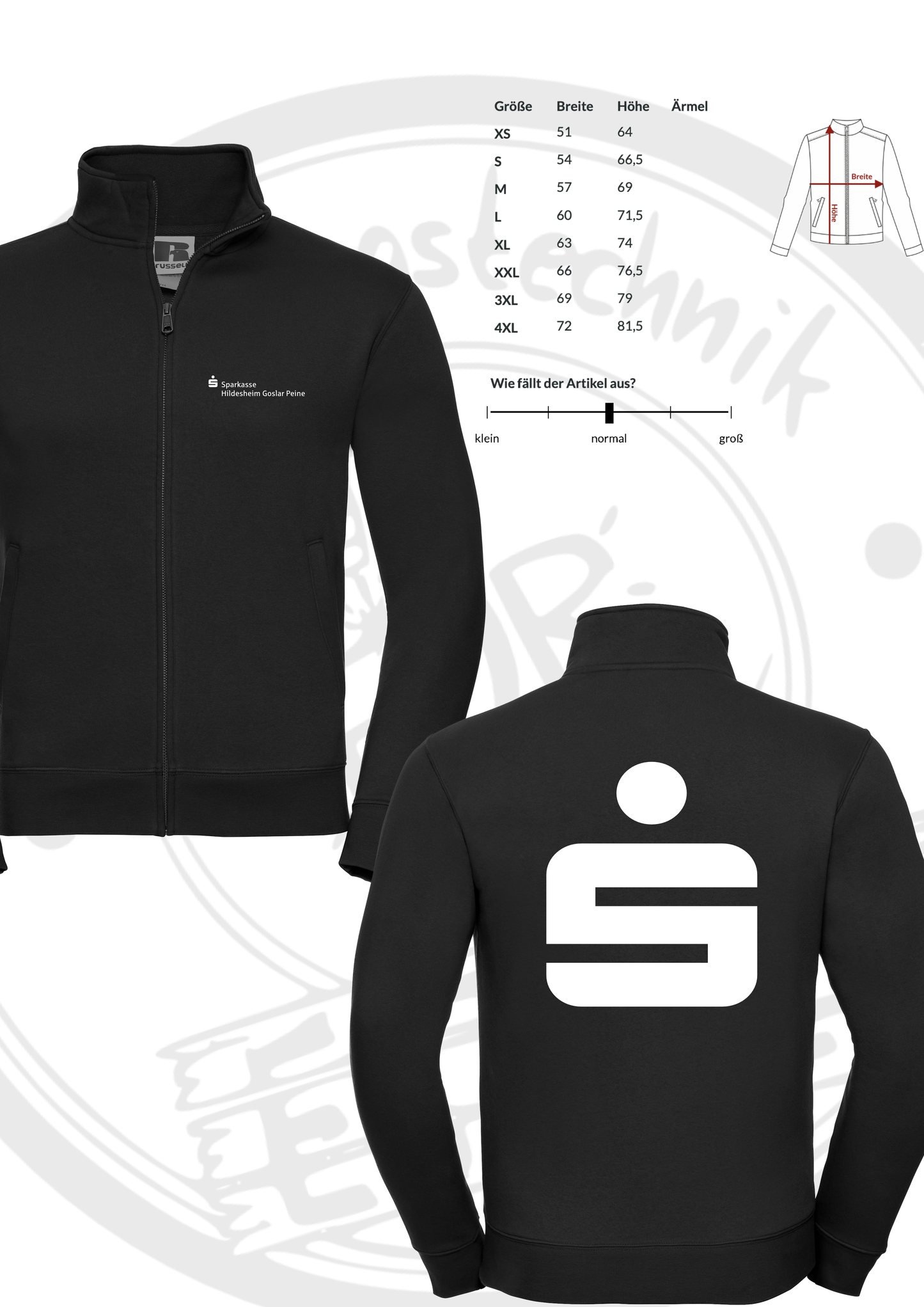 Sparkassen Sweatjacke Herren