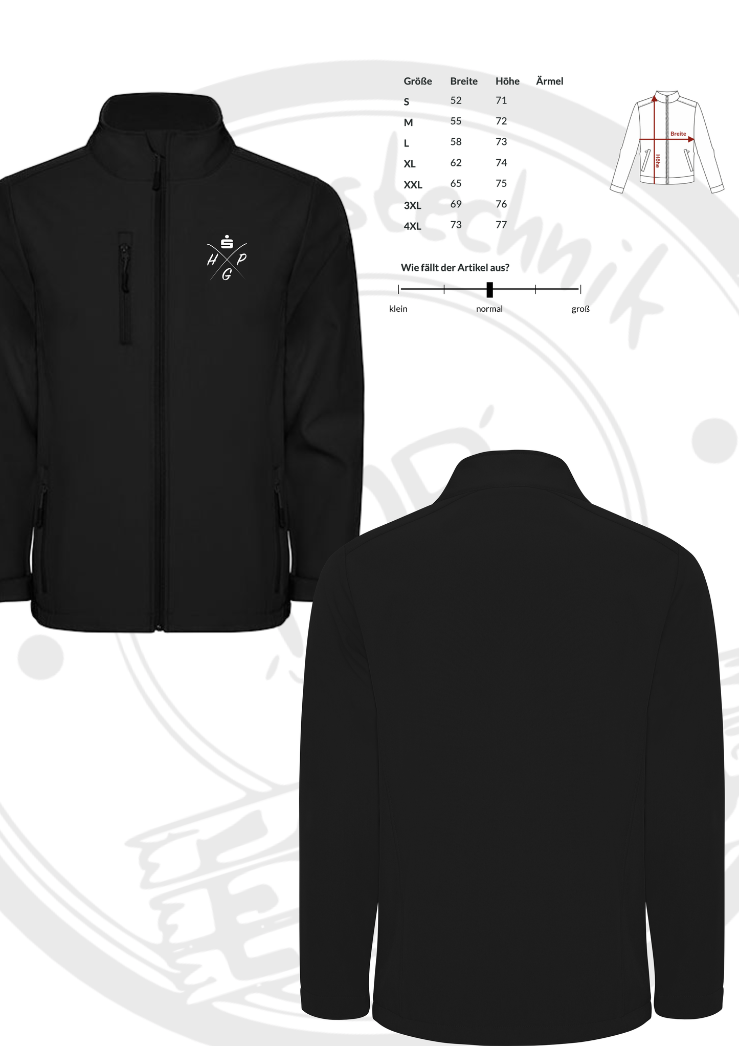 Sparkassen Softshelljacke Herren