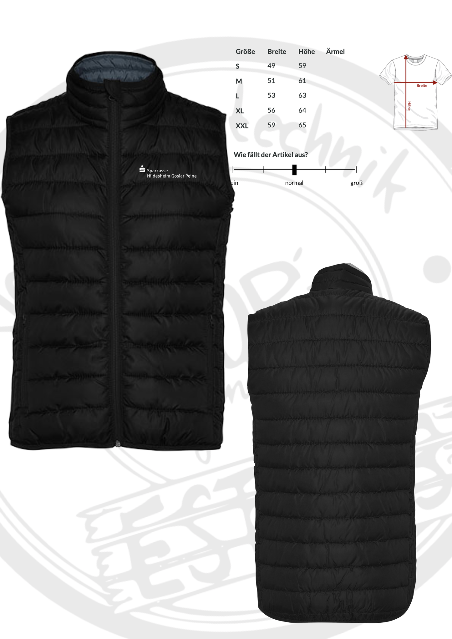 Sparkassen Weste Damen