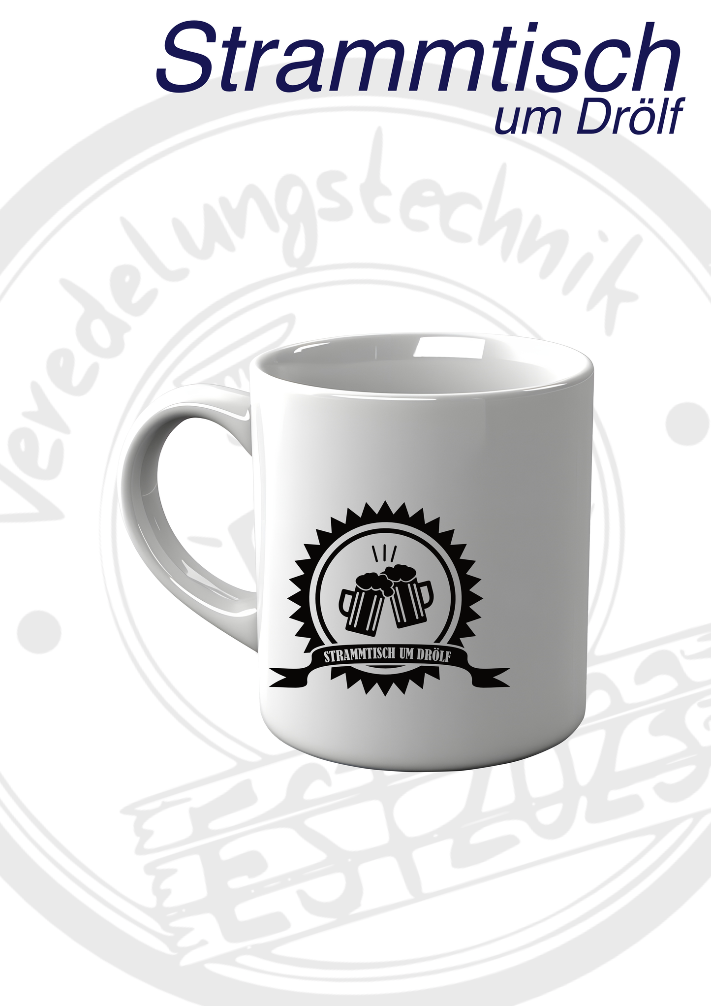 Tasse um Drölf