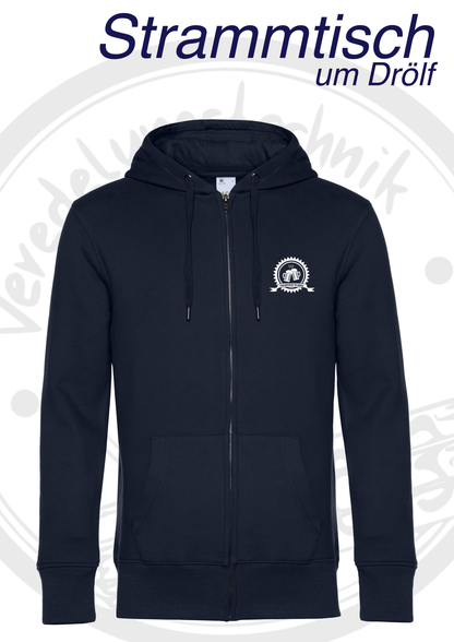 ZipHoodie um Drölf