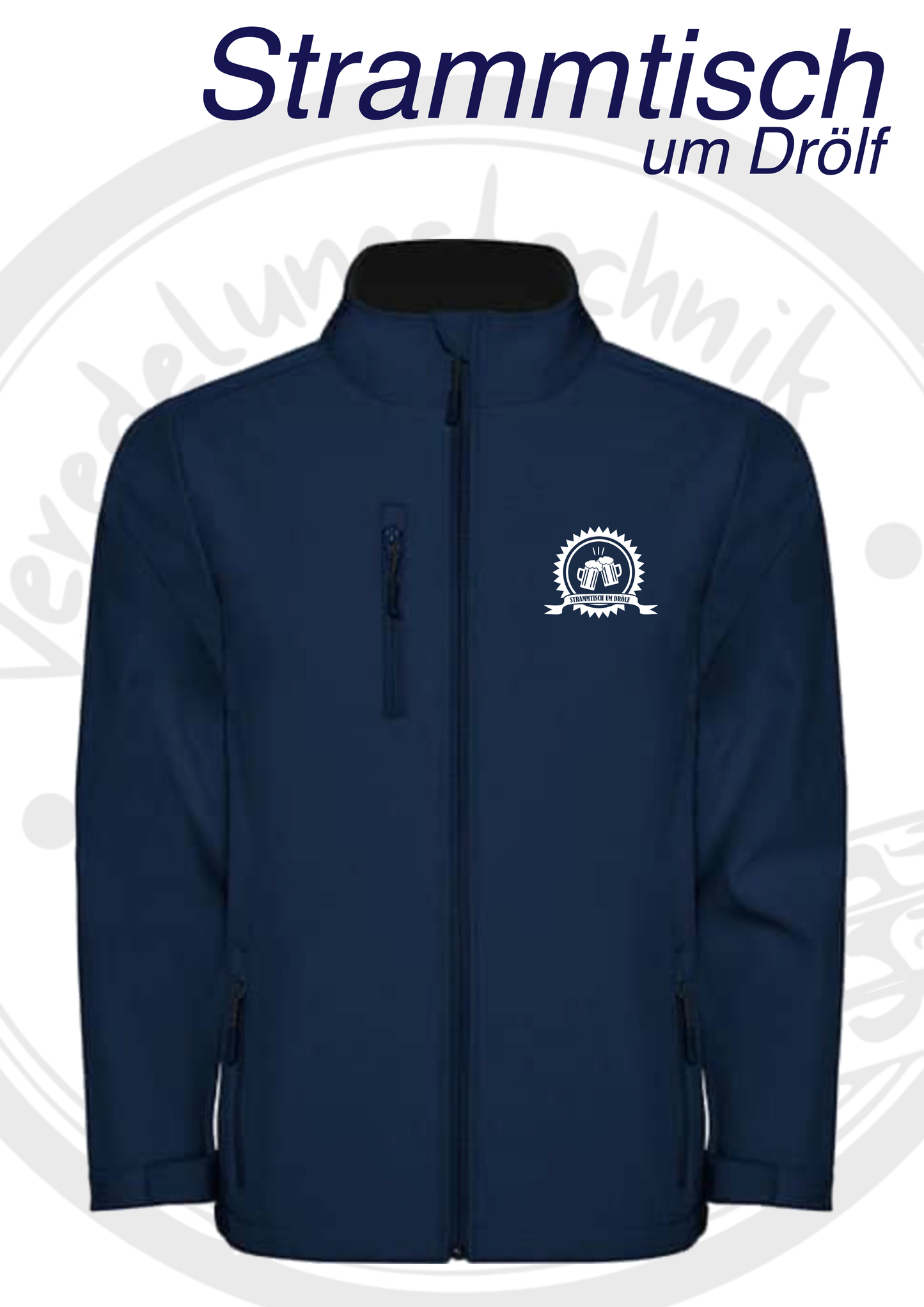 Softshelljacke um Drölf