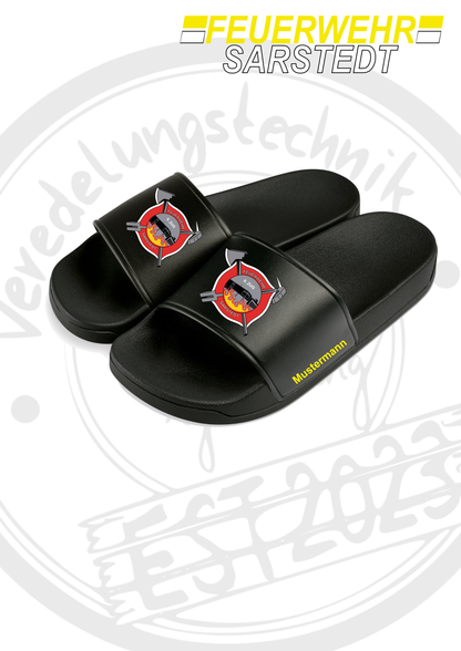 Badeslipper Feuerwehr Sarstedt