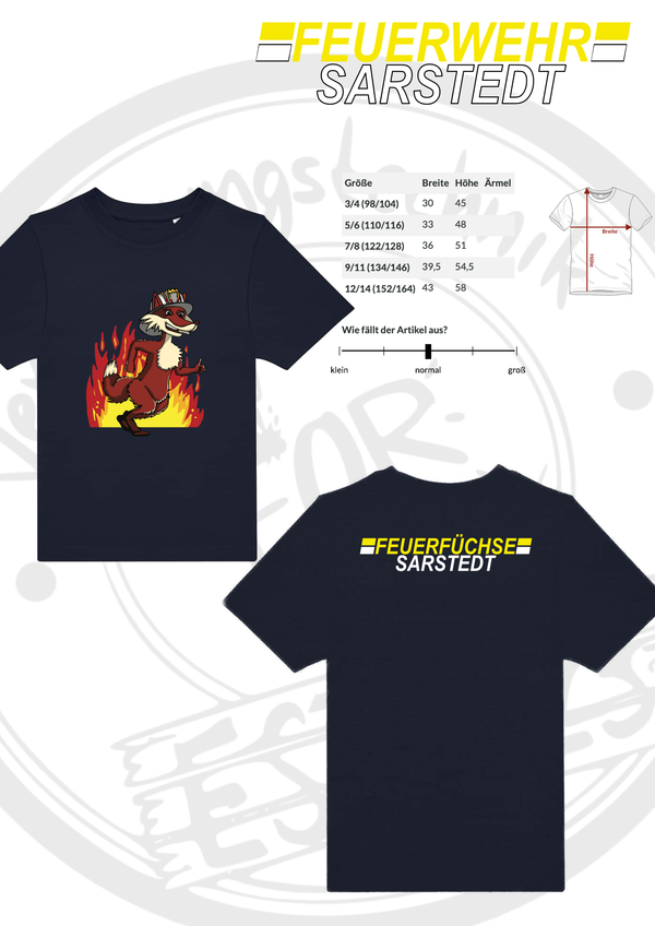 T Shirt Feuerwehr Sarstedt (Kinder)