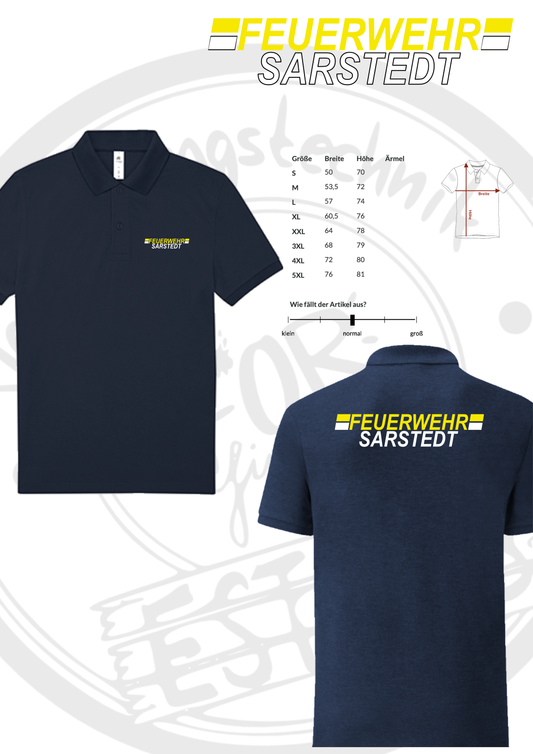 Poloshirt Feuerwehr Sarstedt