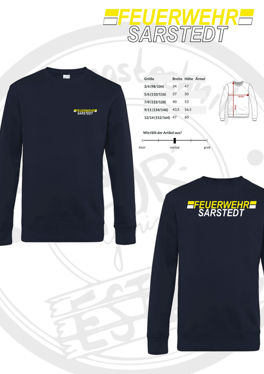Sweatshirt Feuerwehr Sarstedt