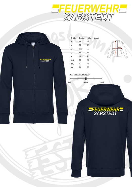 ZipHoodie Feuerwehr Sarstedt