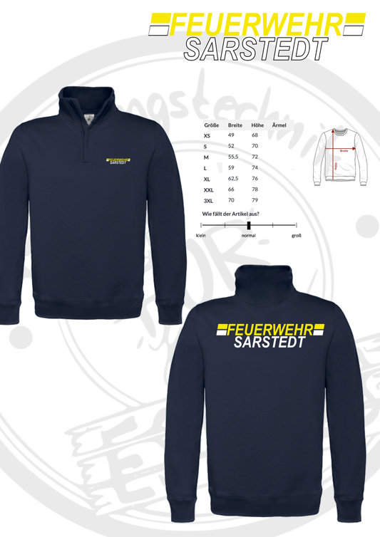 1/4 Zipper Feuerwehr Sarstedt