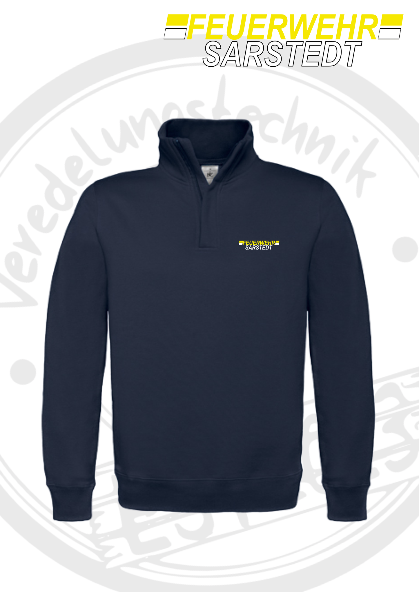 1/4 Zipper Feuerwehr Sarstedt