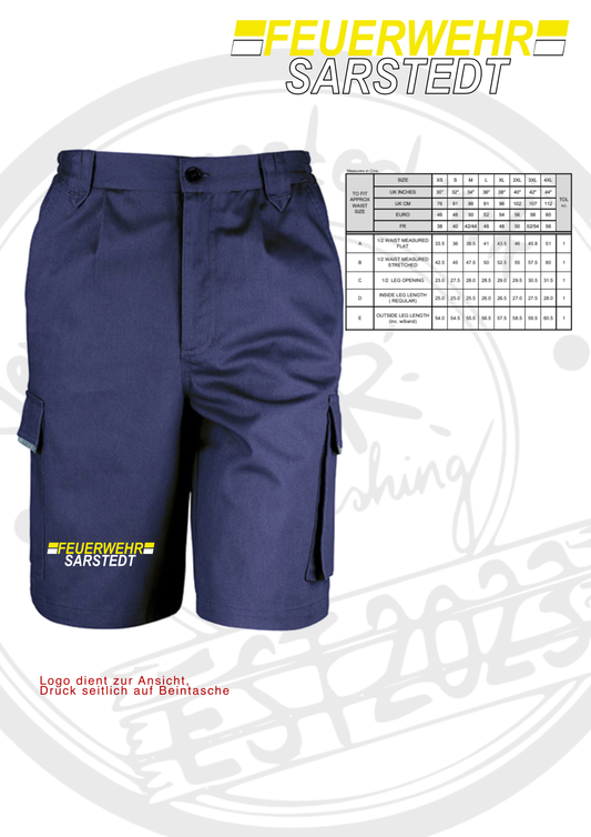 Worker Shorts Feuerwehr Sarstedt
