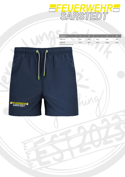 Badeshorts Feuerwehr Sarstedt