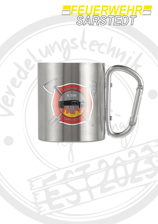 Edelstahltasse Feuerwehr Sarstedt