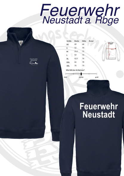 1/4 Zipper Feuerwehr Neustadt a. Rbge