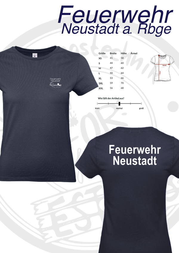T Shirt Ortsfeuerwehr Neustadt a. Rbge (Damen)