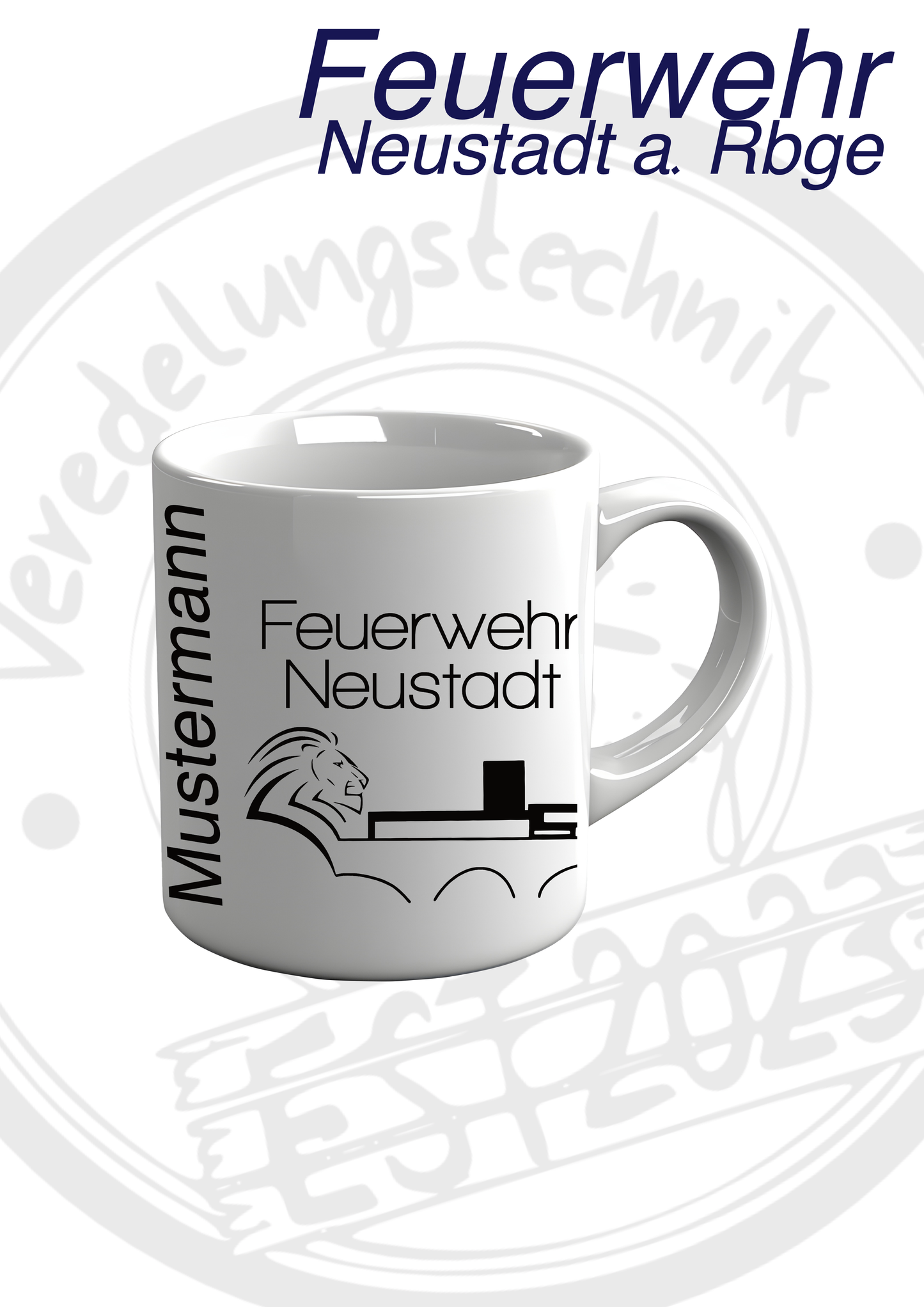 Tasse Feuerwehr Neustadt a. Rbge