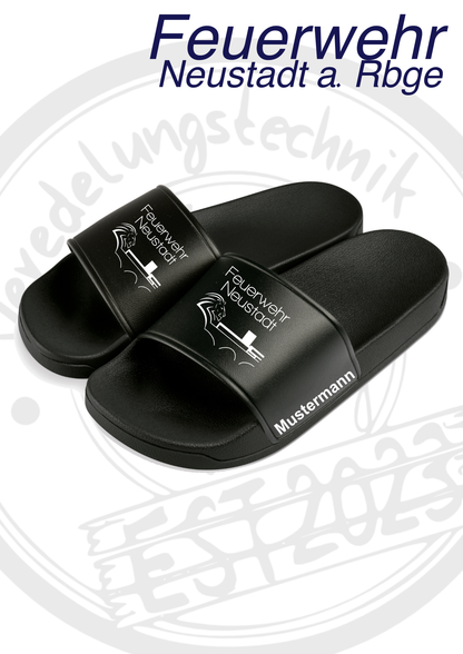 Badeslipper Feuerwehr Neustadt a. Rbge