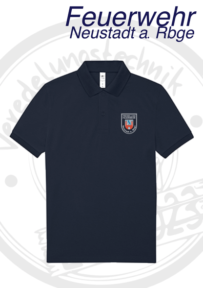 Poloshirt Feuerwehr Neustadt a. Rbge