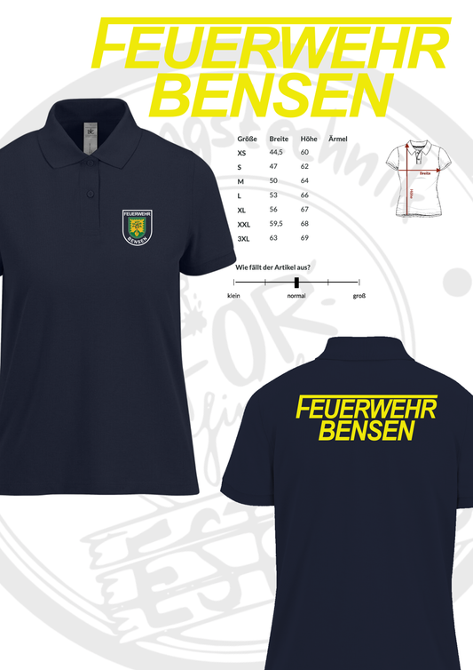 Poloshirt Feuerwehr Bensen (Damen)